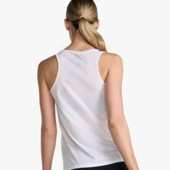 2XU T-shirt Et Manches Longues Running^Aero Singlet Blanc