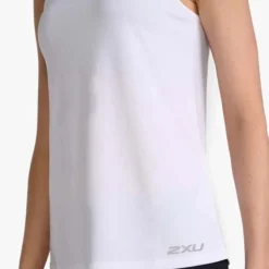 2XU T-shirt Et Manches Longues Running^Aero Singlet Blanc
