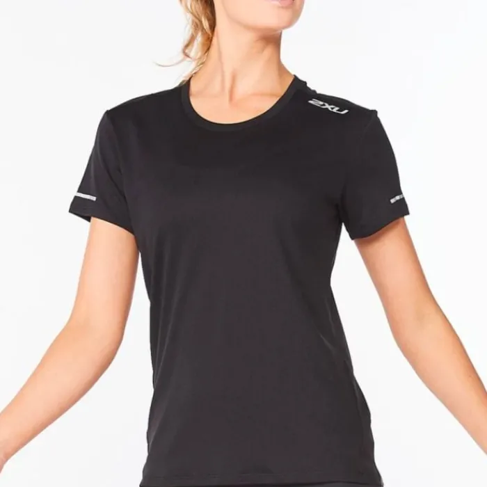 2XU T-shirt Et Manches Longues Running^Aero Tee Argent