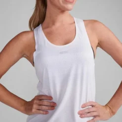 2XU T-shirt Et Manches Longues Running^Light Speed Tech Singlet Blanc
