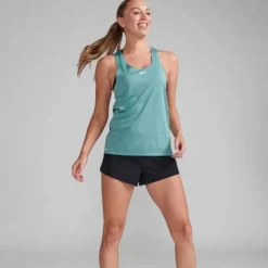 2XU T-shirt Et Manches Longues Running^Light Speed Tech Singlet Vert
