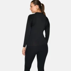 Zebdia Sous Vetement Sport|T-shirt Et Manches Longues Running^Baselayer LS Tee Noir