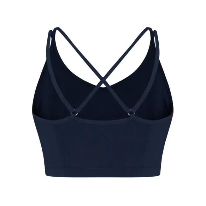 Zebdia Brassière De Sport^Sports Bra Slim Strap Bleu