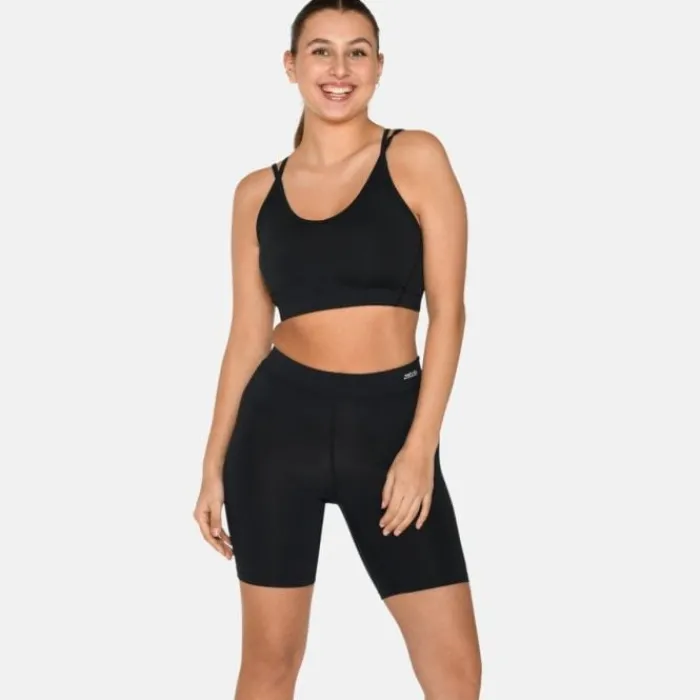 Zebdia Brassière De Sport^Sports Bra Slim Strap Noir