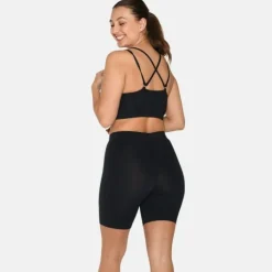 Zebdia Brassière De Sport^Sports Bra Slim Strap Noir