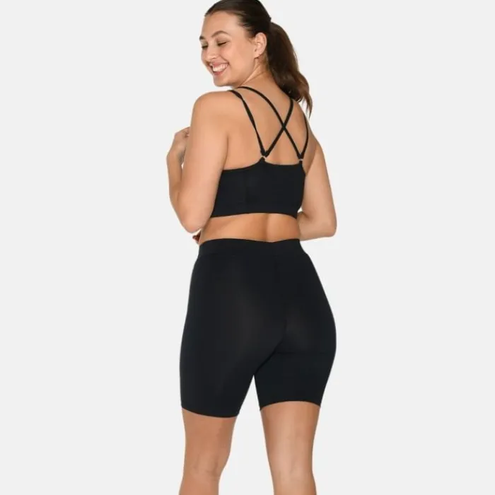 Zebdia Brassière De Sport^Sports Bra Slim Strap Noir