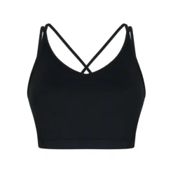 Zebdia Brassière De Sport^Sports Bra Slim Strap Noir
