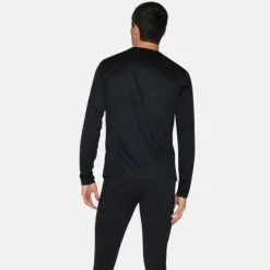 Zebdia T-shirt Et Manches Longues Running^Sports LS Tee Noir