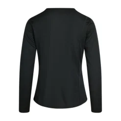 Zebdia T-shirt Et Manches Longues Running^Sports LS Tee Noir