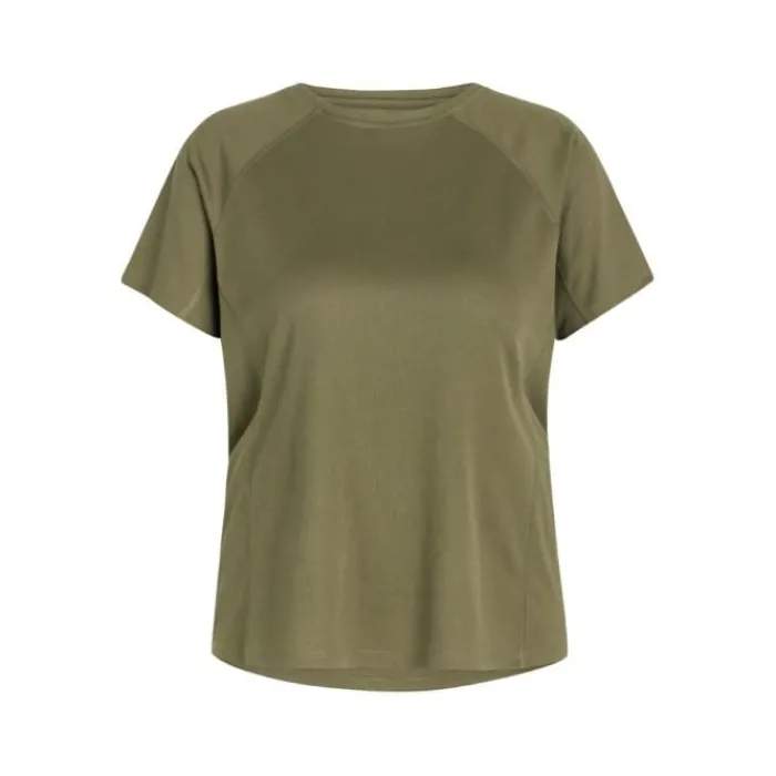 Zebdia T-shirt Et Manches Longues Running^Sports SS Tee Vert