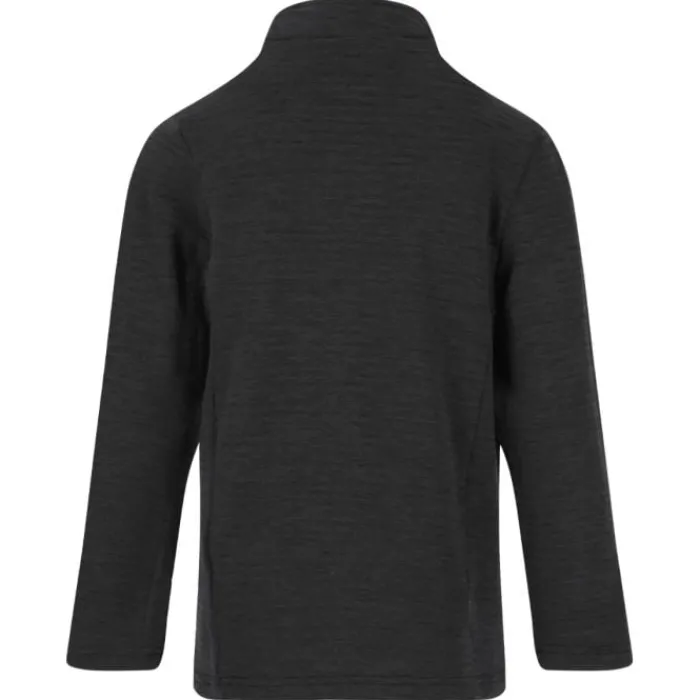 Zigzag T-shirt Et Manches Longues Running^Pineapple Melange Half Zip Waffle Midlayer Noir